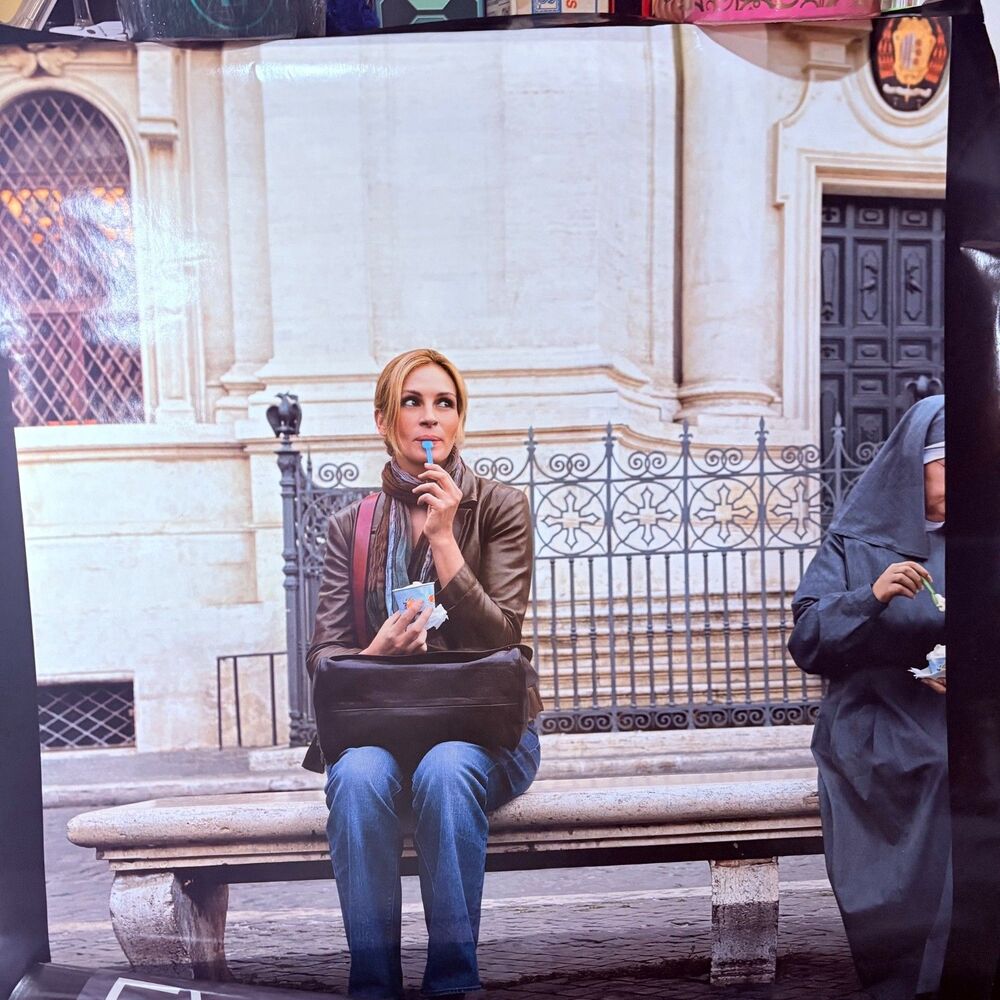 Eat Pray Love (2010) Original Double-Sided Movie Poster 27x40 Julia Roberts